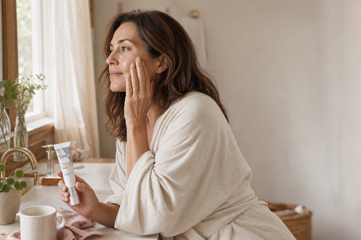 5-Step Glow Routine for Skin Over 40: Gentle Exfoliation, Antioxidants, Barrier Support