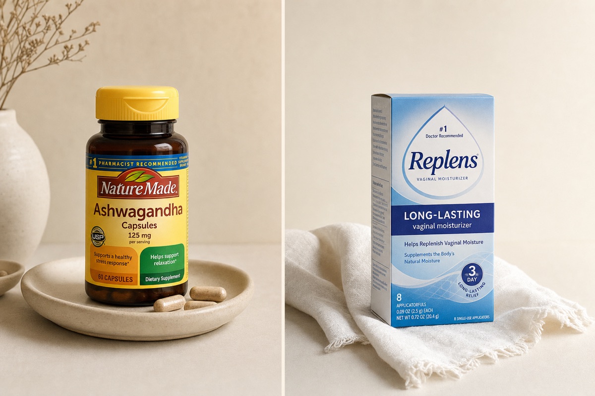 Ashwagandha for Perimenopause vs Vaginal Moisturizers: Evidence-Weighted Head-to-Head