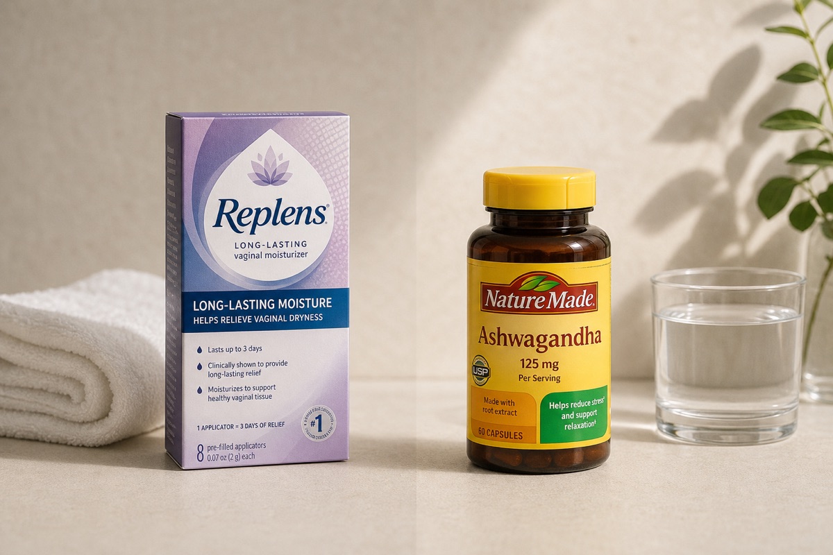 Ashwagandha for Perimenopause vs Vaginal Moisturizers for Sensitive Skin