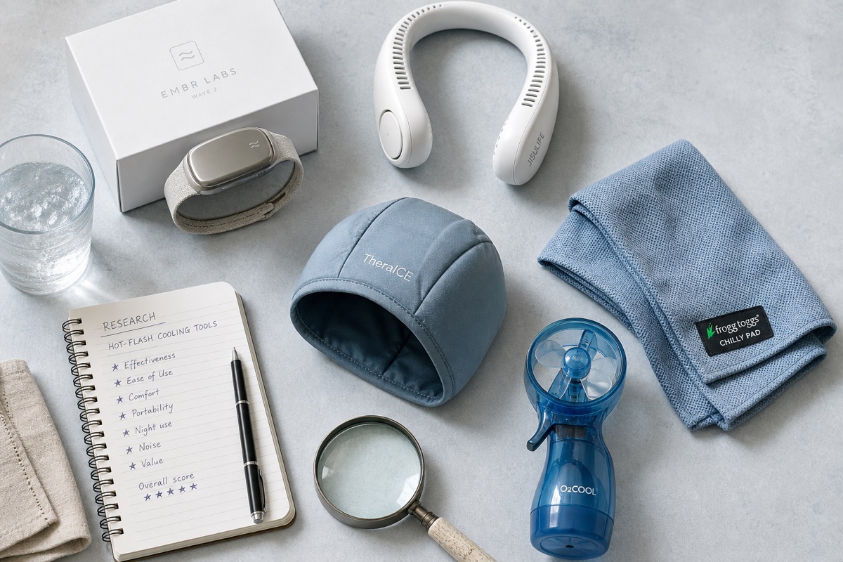 Best Dermatologist-Recommended Hot Flash Cooling Tools for 2026