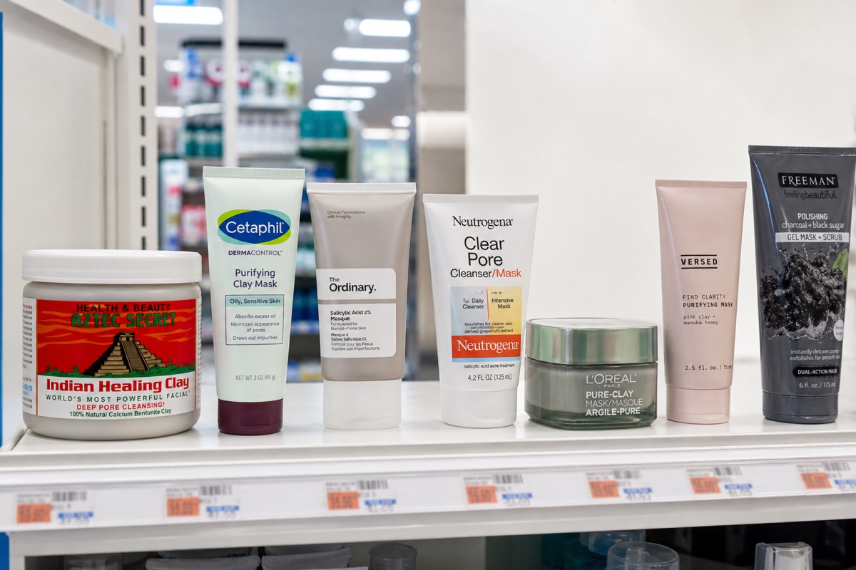 Best Drugstore Clay Masks Under $25 for 2026