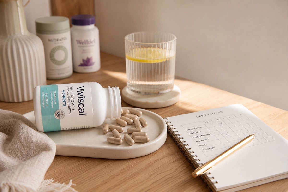 BeautySift editorial hero — Best Hair Growth Supplements for Women Over 50 in 2026