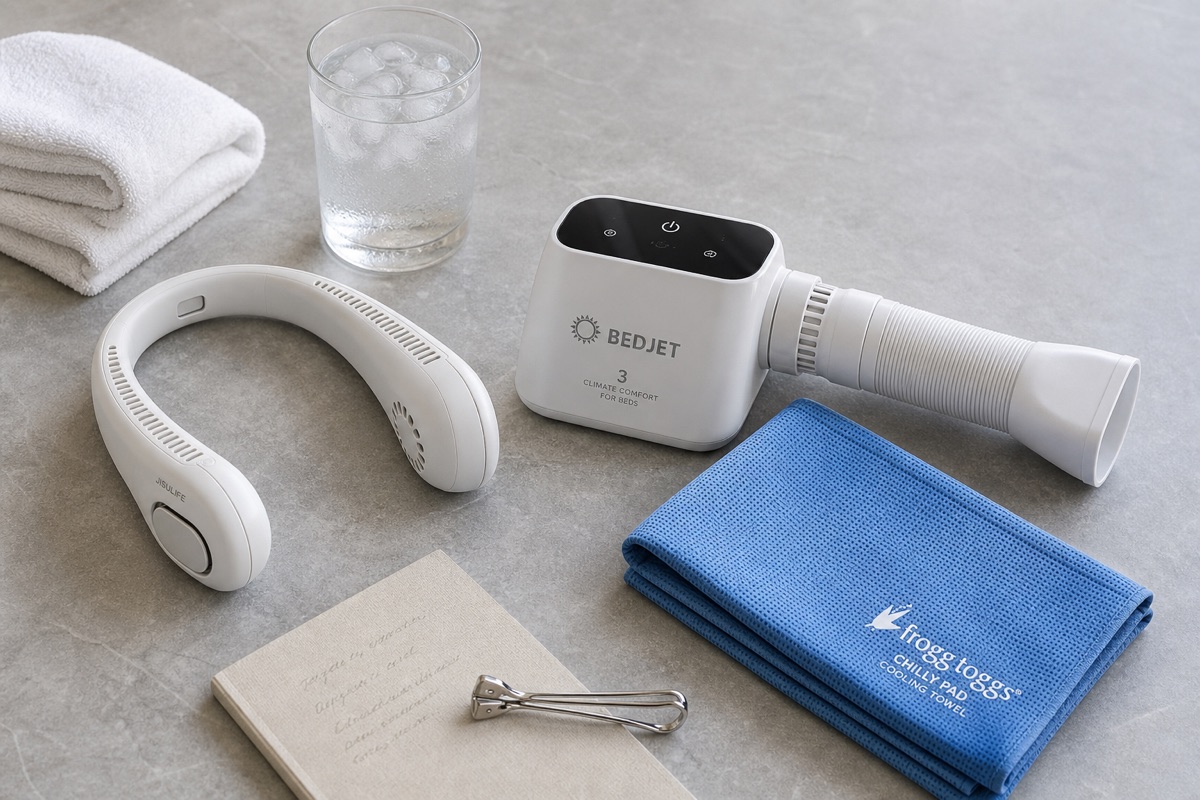 Best Hot Flash Cooling Tools for Oily Skin in 2026