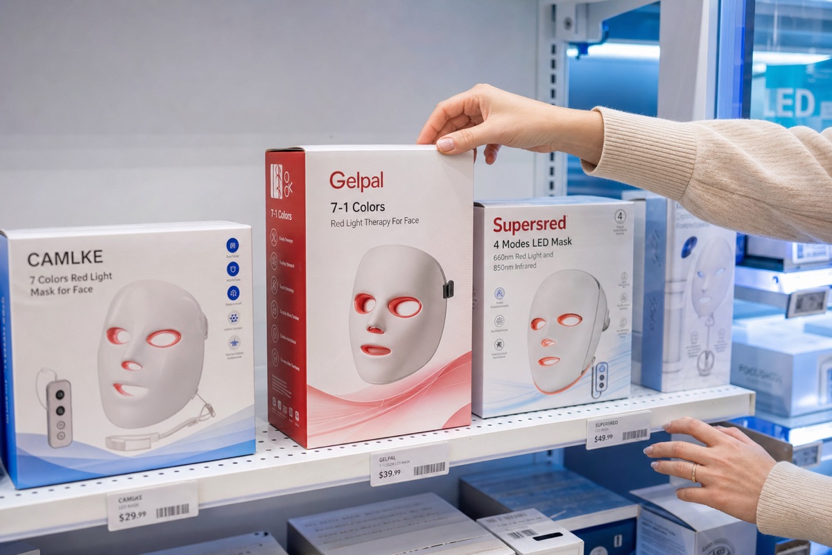 Best LED Face Masks Under $50 for 2026