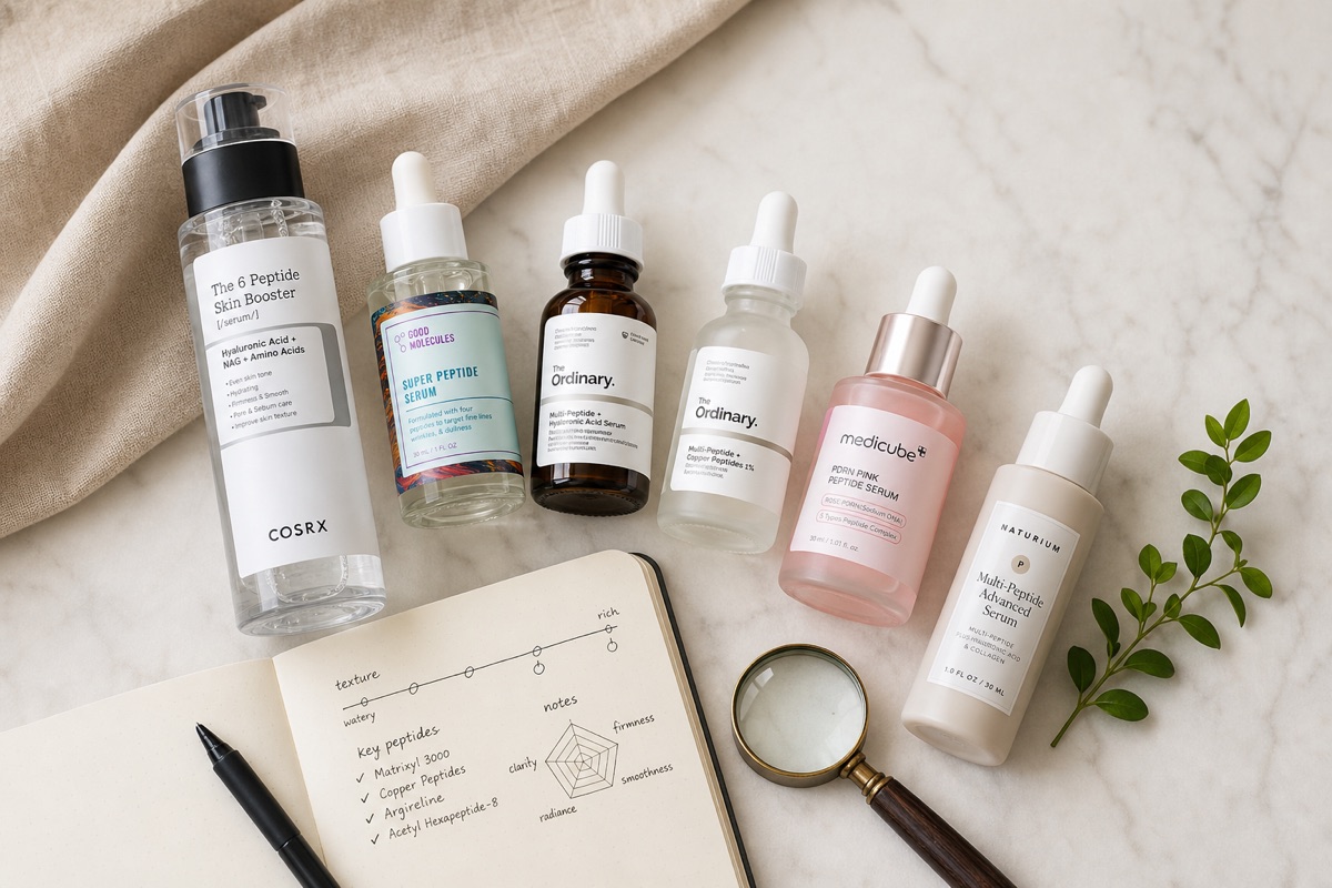 Best Peptide Serums for Combination Skin in 2026