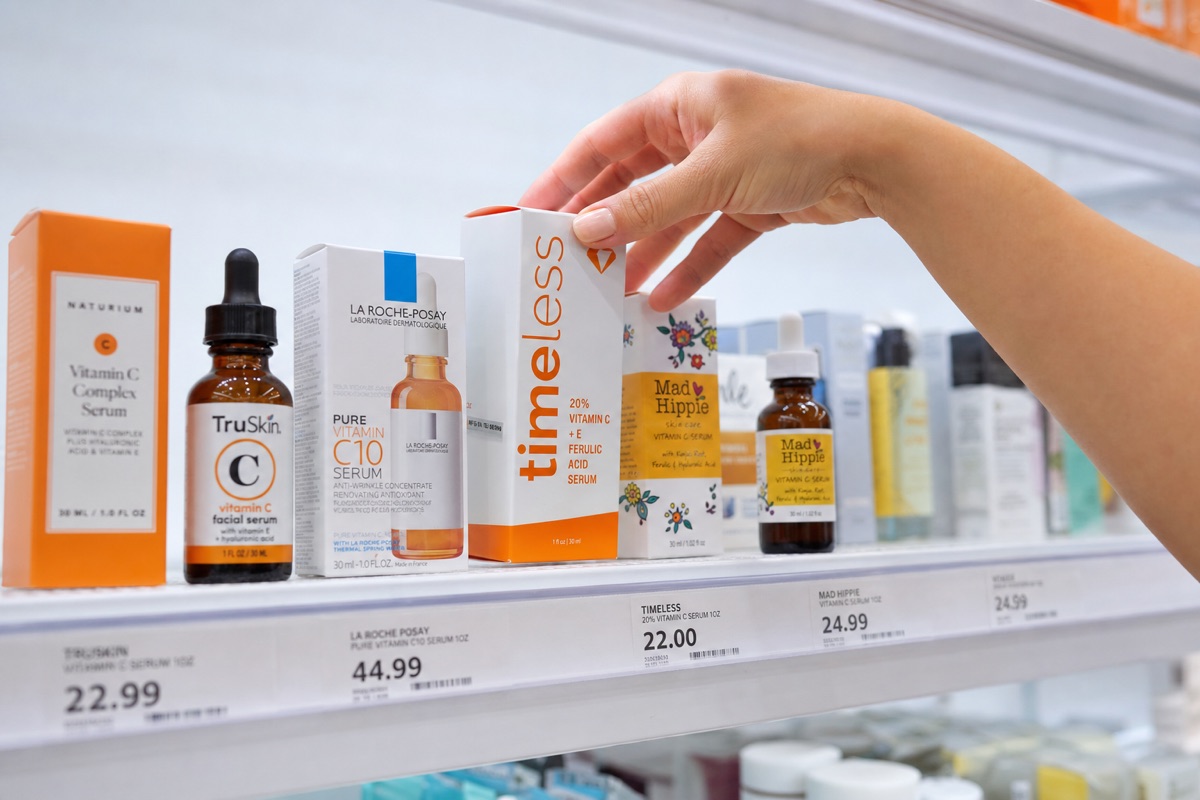 Best Vitamin C Serums Under $50 for 2026