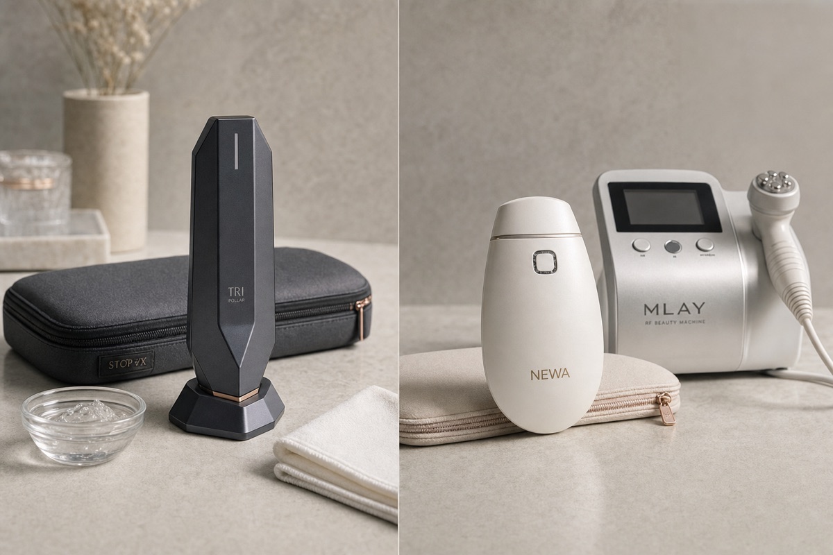 Clean-Beauty RF Device vs Traditional RF Device for Sensitive Skin