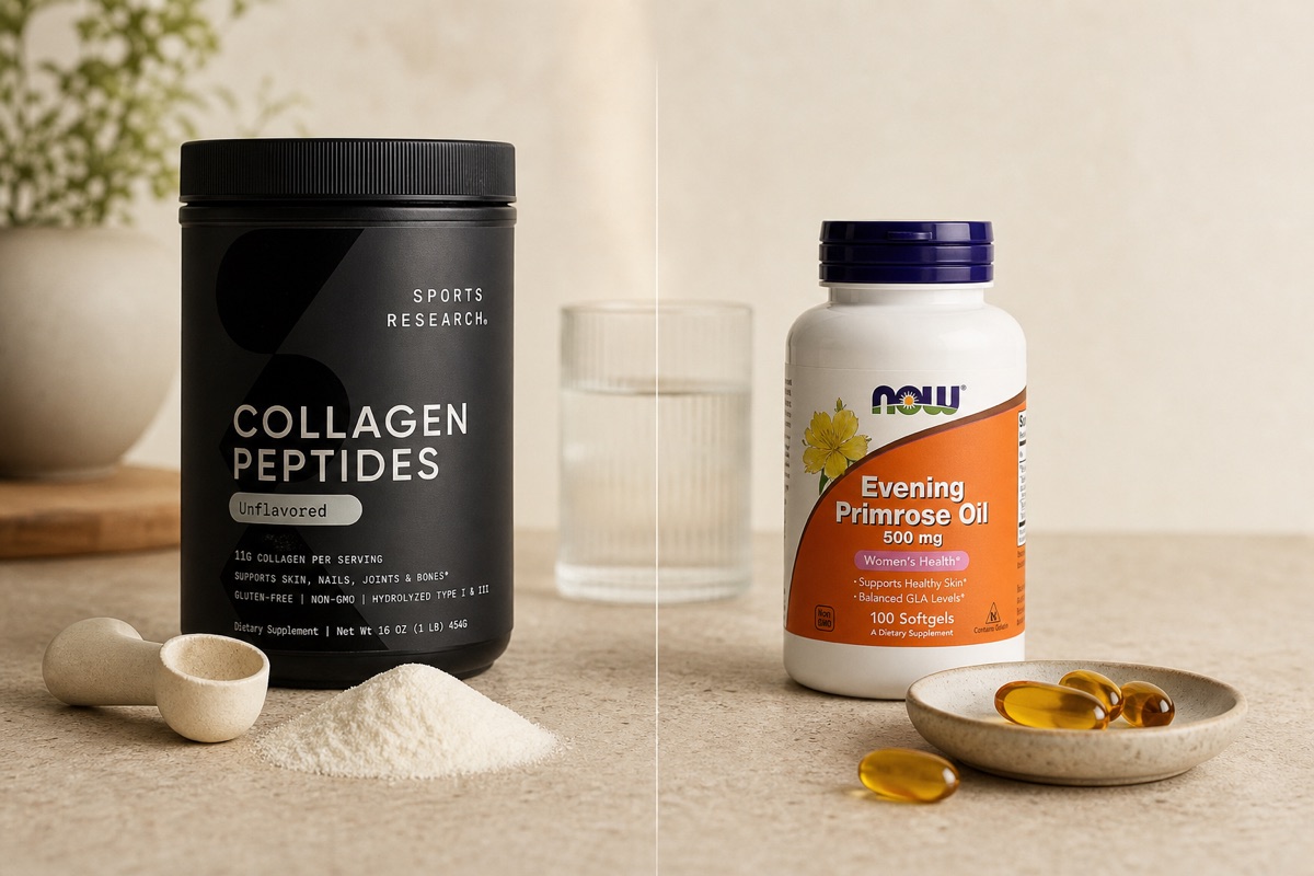 Collagen Peptide Powders vs Evening Primrose Oil: Head-to-Head