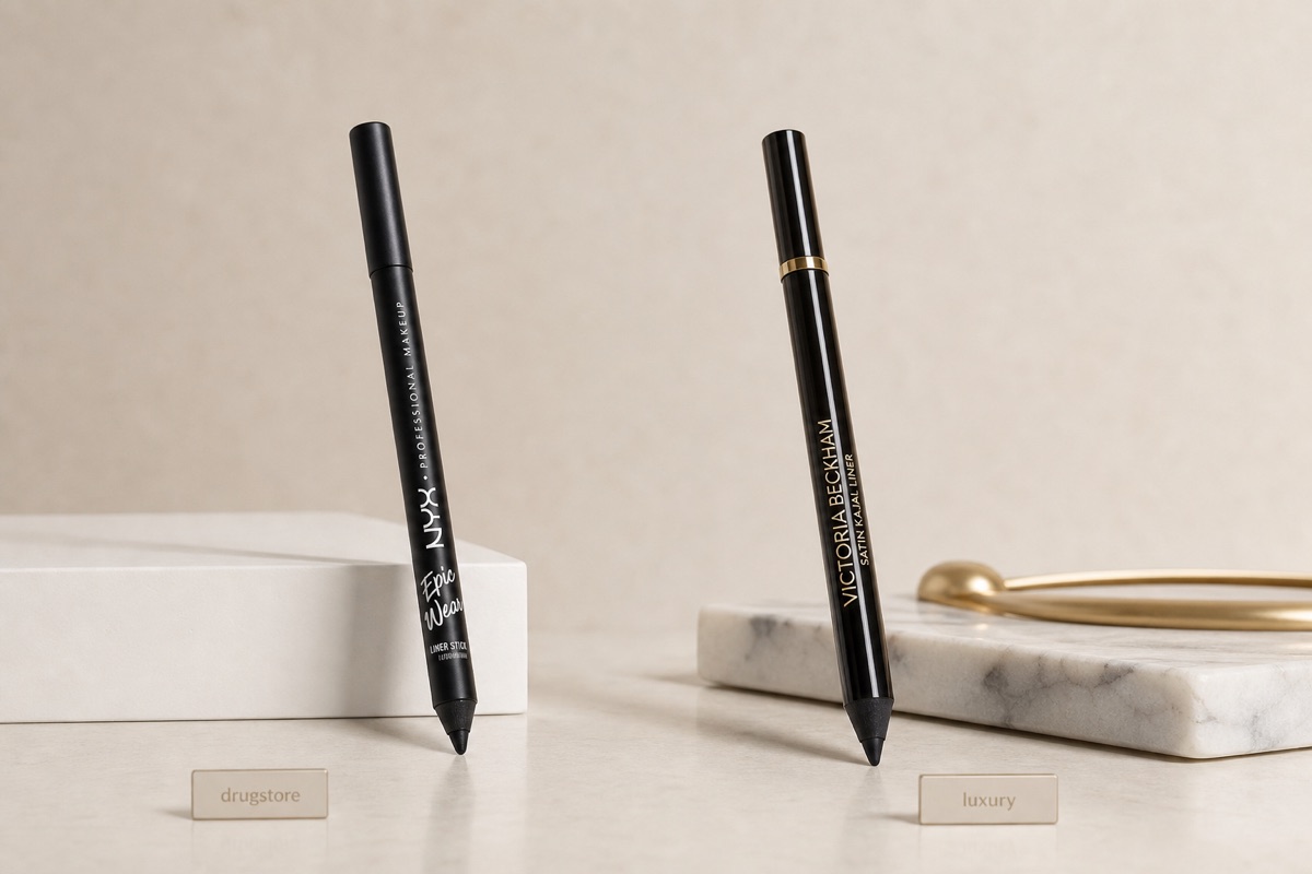 Drugstore Eyeliner Pencil vs Luxury Eyeliner Pencil for Mature Skin in 2026