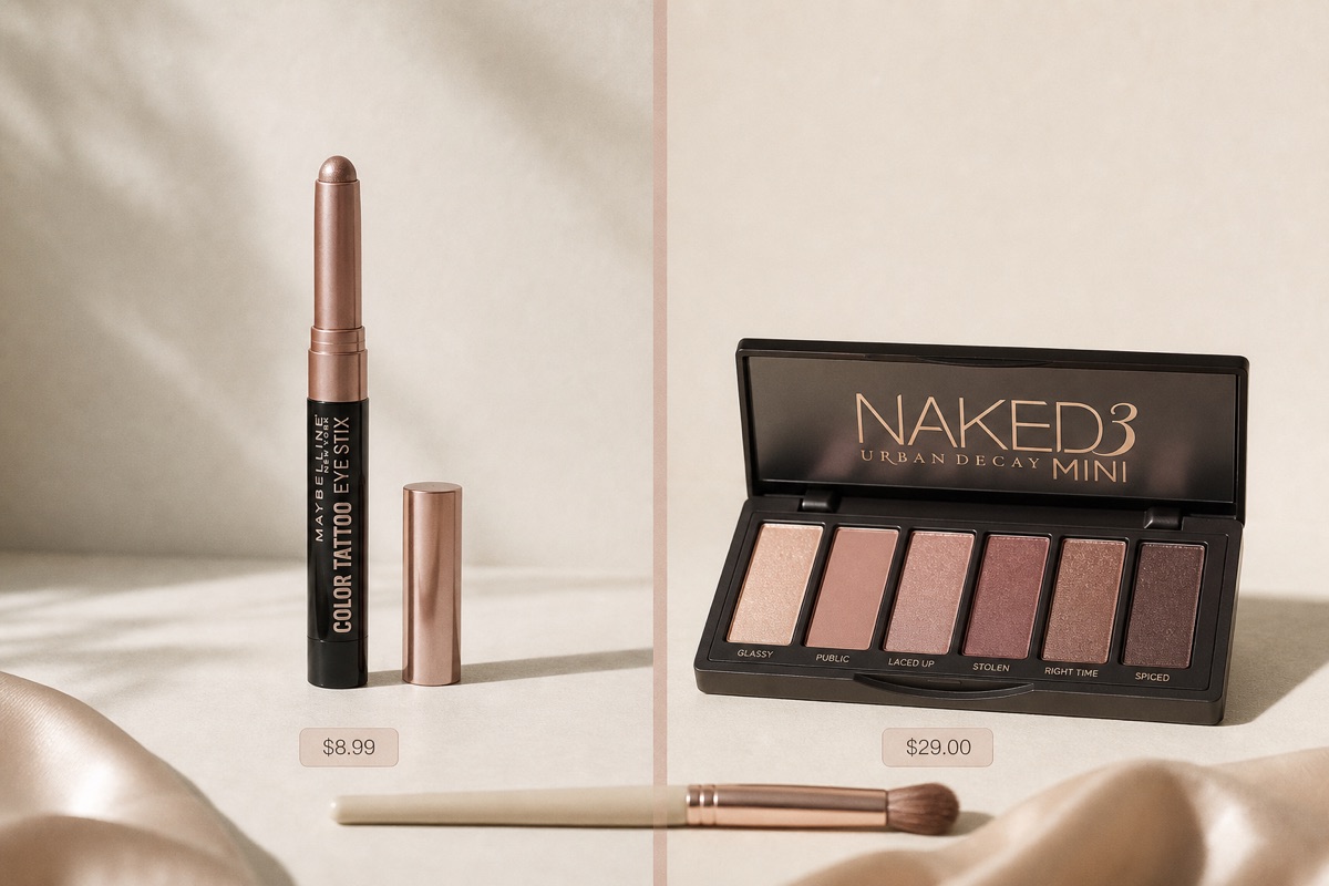 Drugstore Eyeshadow vs Luxury Eyeshadow for Mature Skin in 2026