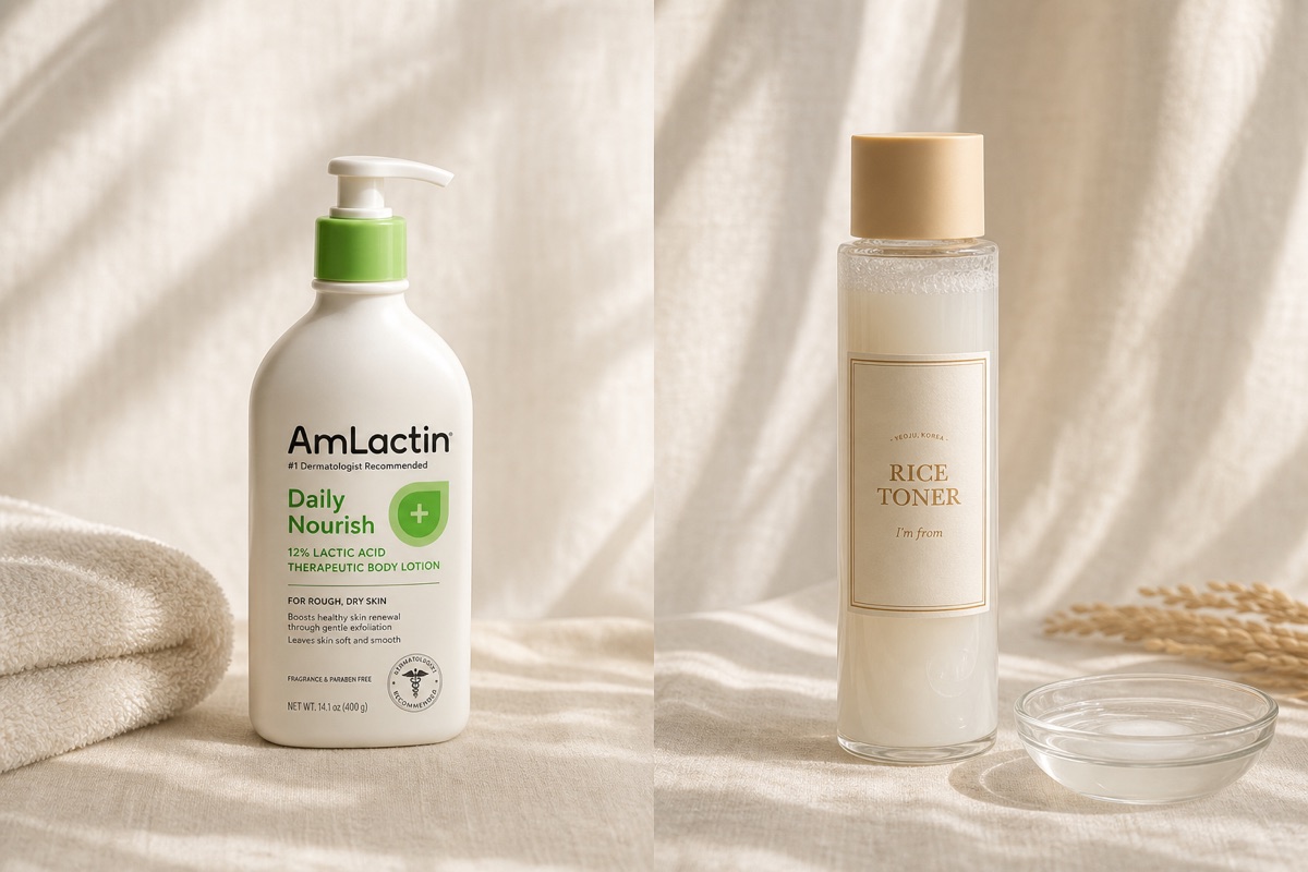 Essences vs Body Lotions: Urea and Lactic Acid Head-to-Head