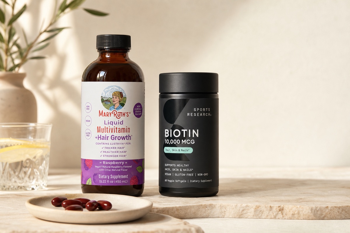 Hair Growth Supplements vs Biotin Supplements for Fine Lines and Thinning Hair
