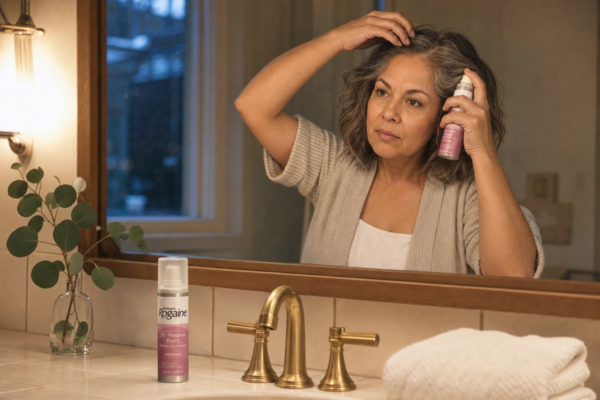 Hair Thinning Protocol for Perimenopause: Supplements, Topicals, and Scalp Care