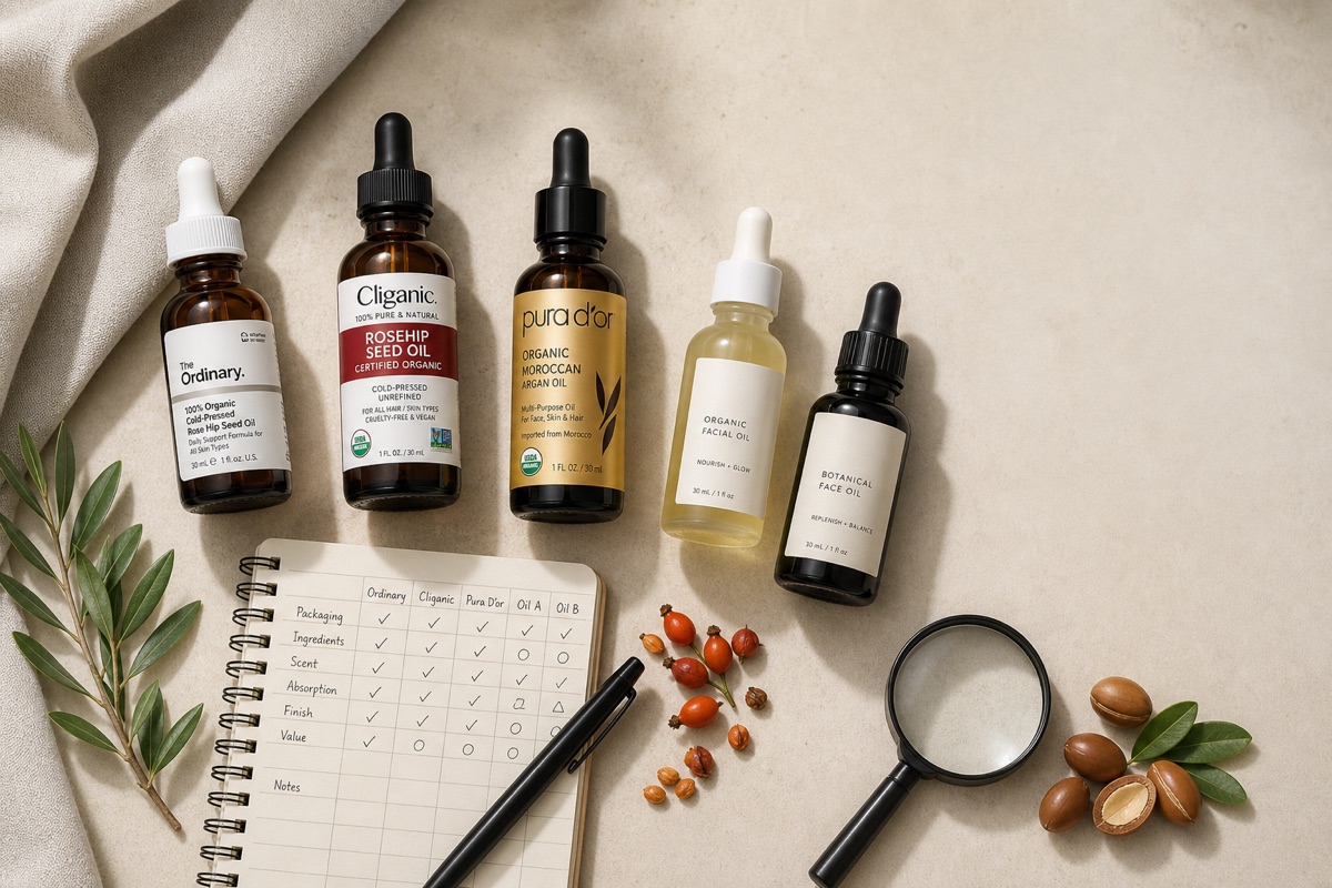 How to Choose the Right Face Oil: Rosehip, Argan, and Barrier-Safe Pairings