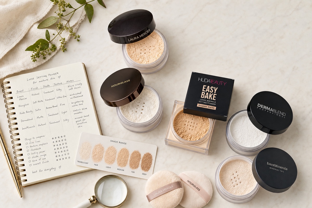 How to Choose the Right Loose Powder for Mature Skin in 2026