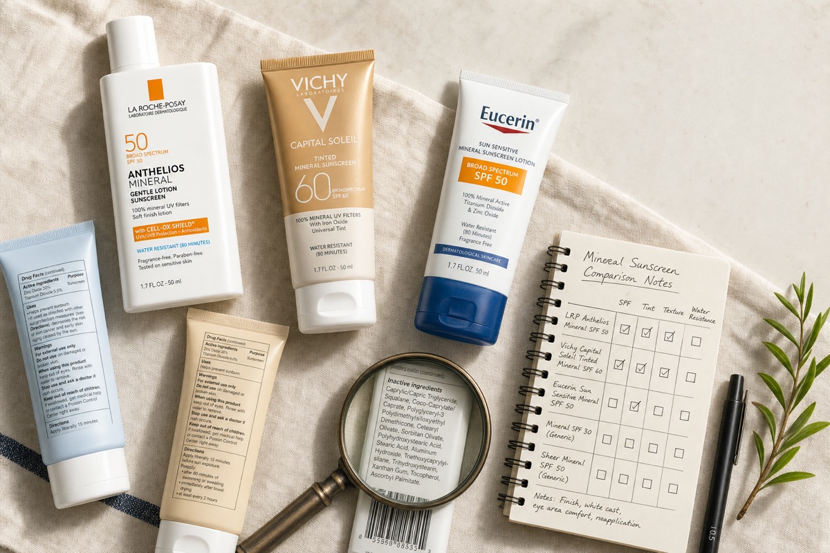 How to Choose the Right Mineral Sunscreen for Mature Skin
