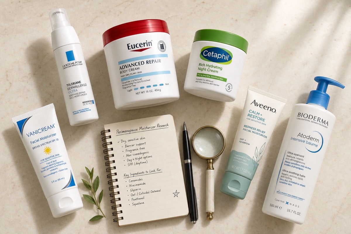 How to Choose the Right Perimenopause Moisturizer for Dry, Sensitive Skin
