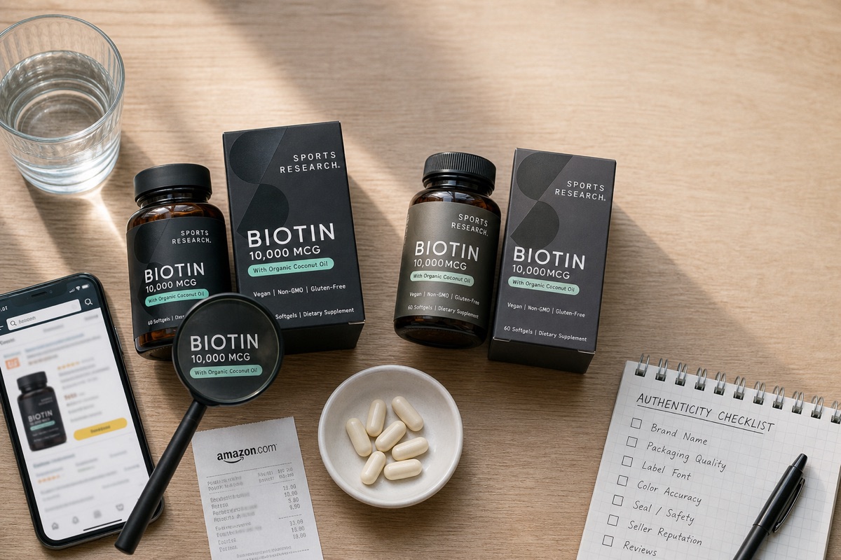How to Spot Fake Biotin Supplements on Amazon