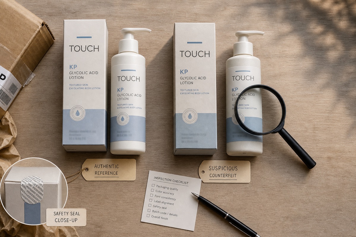 How to Spot Fake KP Body Exfoliants on Amazon