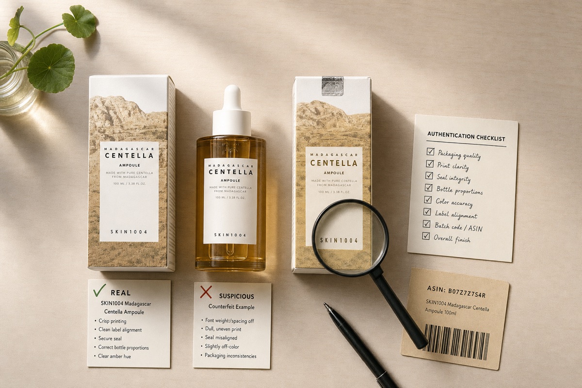 How to Spot Fake Centella Asiatica Products on Amazon