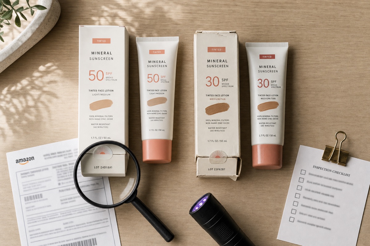 How to Spot Fake Tinted Sunscreens on Amazon Without Guesswork