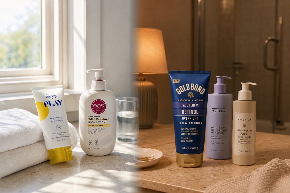Morning vs Evening Body Retinol Routine: A Practical Guide After 35