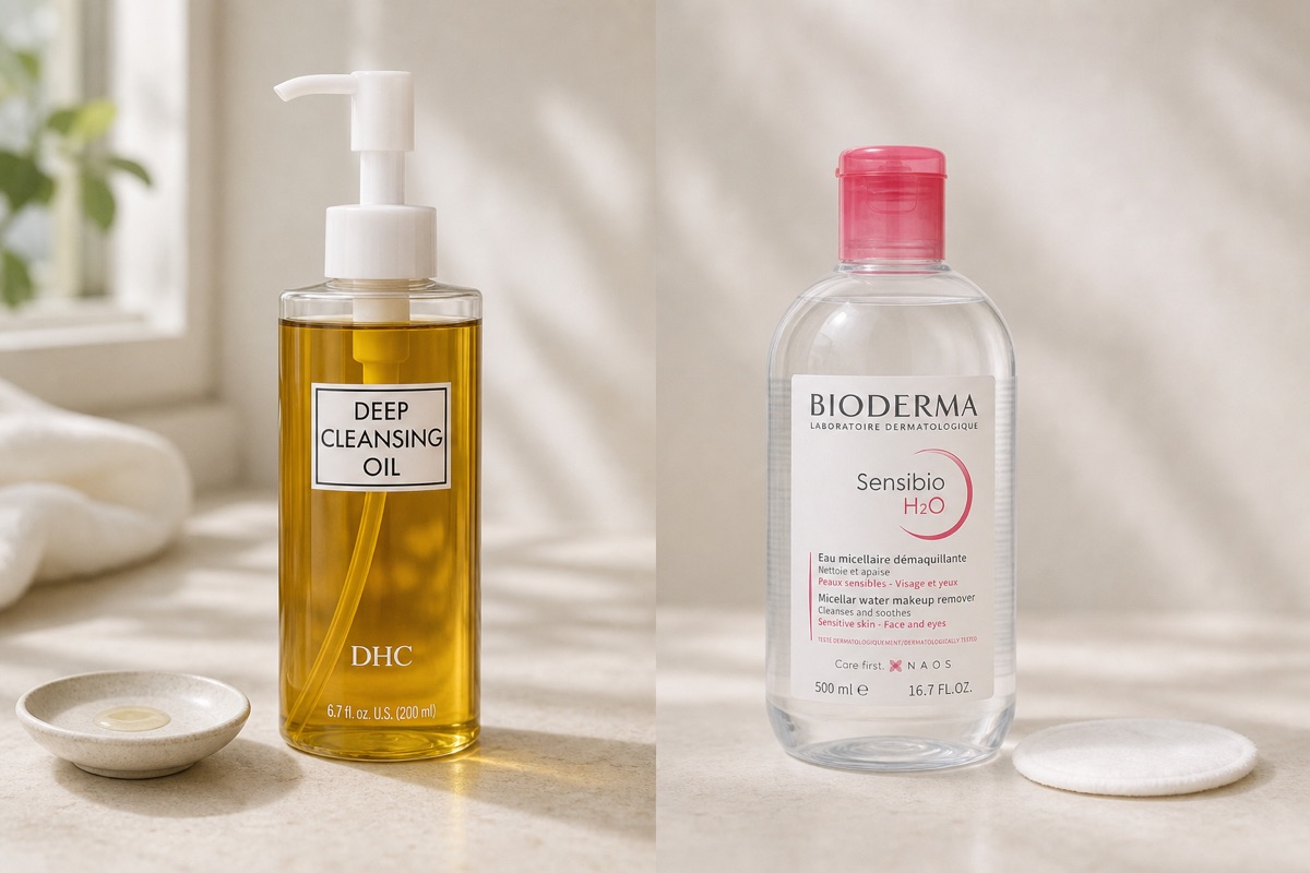 Oil Cleansers vs Micellar Waters for Fine Lines
