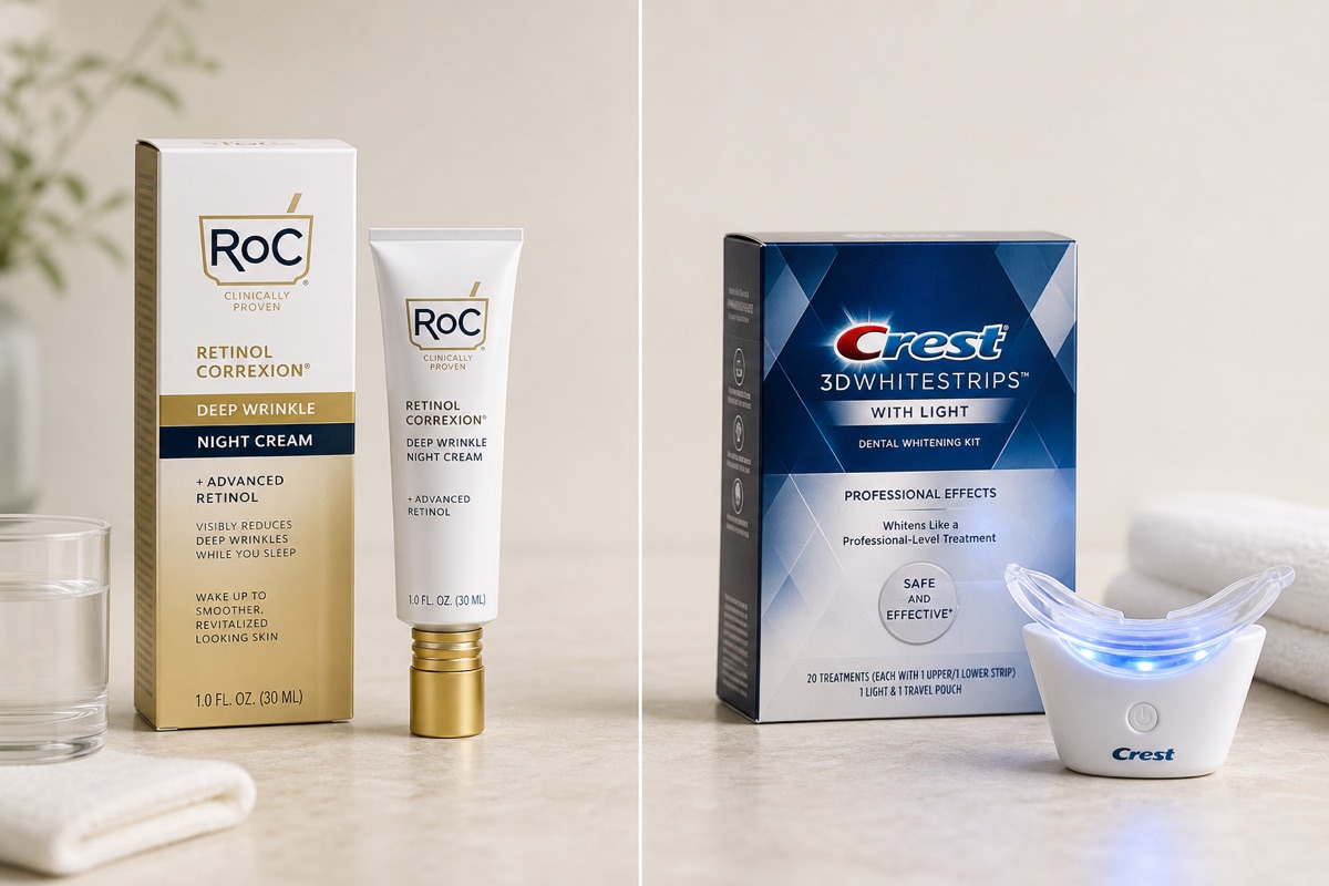 Teeth Whitening Device vs Retinol for Fine Lines in 2026