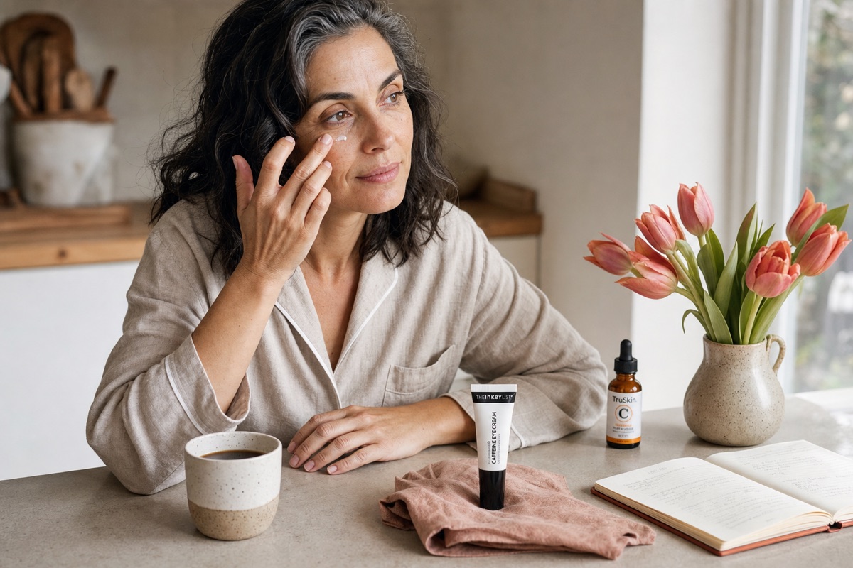 Vitamin E Serums vs Caffeine Eye Creams for Fine Lines
