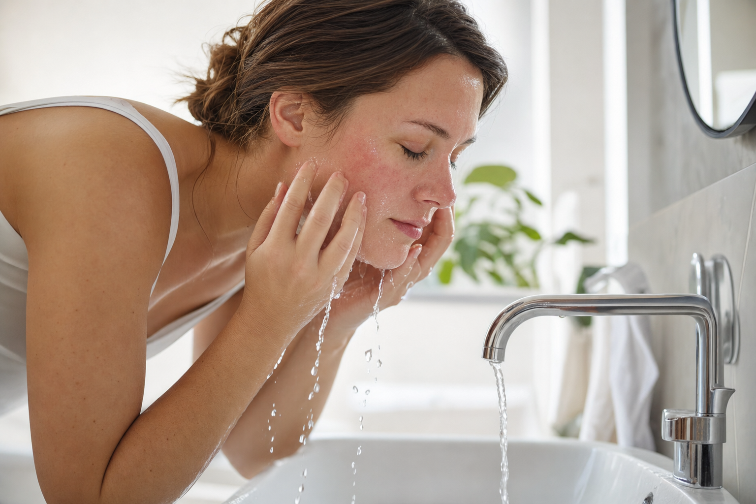 How I Wash My Face When Everything Stings